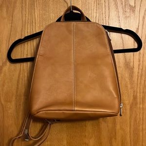 NWT leather backpack